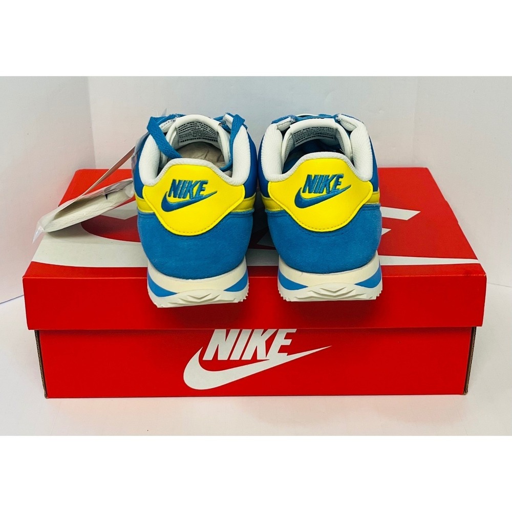 Nike Cortez TXT Mens Size 10 Light Blue Lightening Sail Sneakers HF0263-402 NIB - Picture 9 of 14